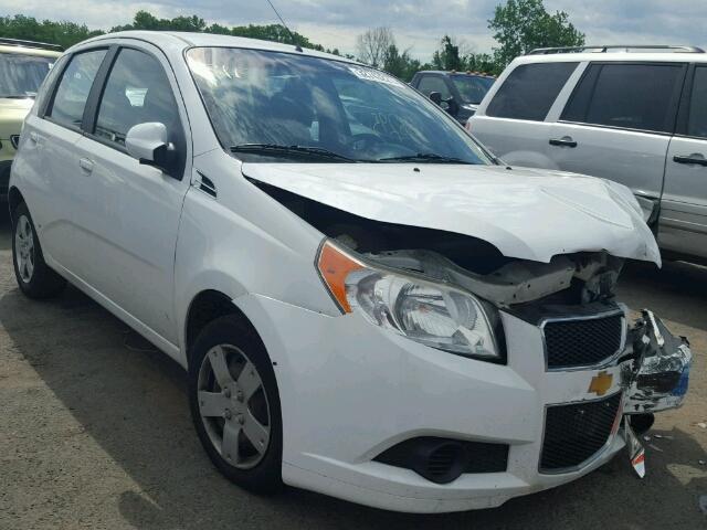 KL1TD6DE2BB126420 - 2011 CHEVROLET AVEO LS WHITE photo 1