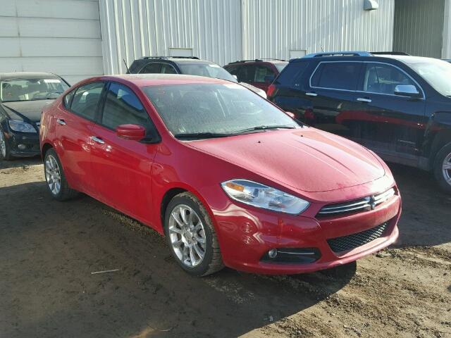 1C3CDFCA0DD722189 - 2013 DODGE DART LIMIT RED photo 1