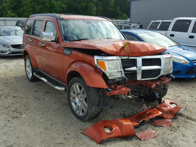 1D8GT58K38W274005 - 2008 DODGE NITRO SLT ORANGE photo 1