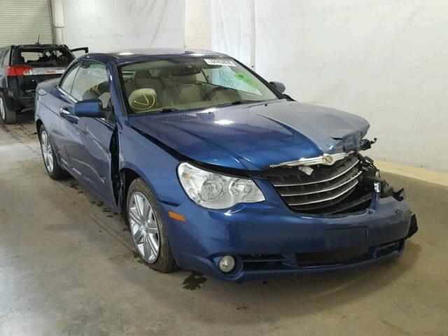 1C3BC6EV8AN190064 - 2010 CHRYSLER SEBRING LI BLUE photo 1