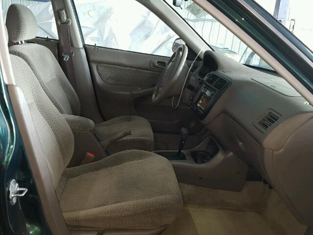 1HGEJ8644YL019416 - 2000 HONDA CIVIC EX მწვანე ფოტო 5