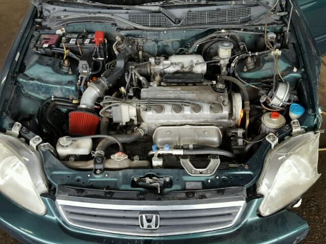 1HGEJ8644YL019416 - 2000 HONDA CIVIC EX მწვანე ფოტო 7