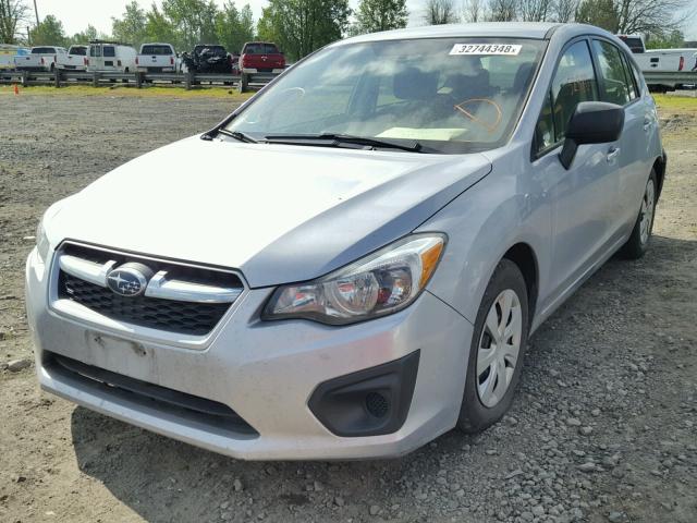 JF1GPAA61E8292128 - 2014 SUBARU IMPREZA BA SILVER photo 2