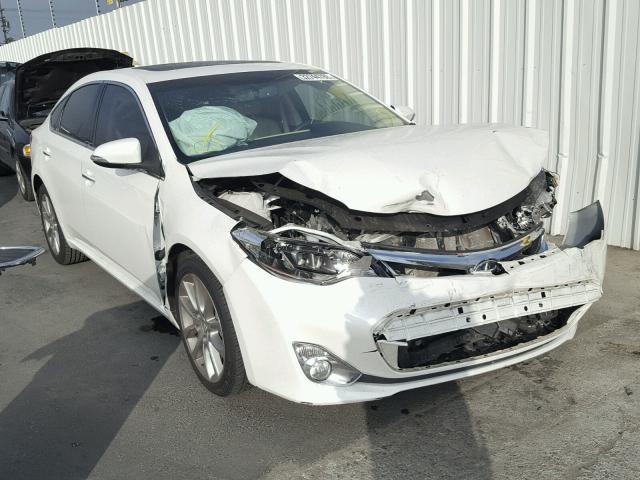 4T1BK1EB4EU100391 - 2014 TOYOTA AVALON BAS WHITE photo 1