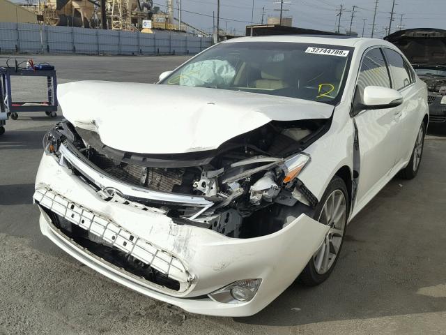 4T1BK1EB4EU100391 - 2014 TOYOTA AVALON BAS WHITE photo 2