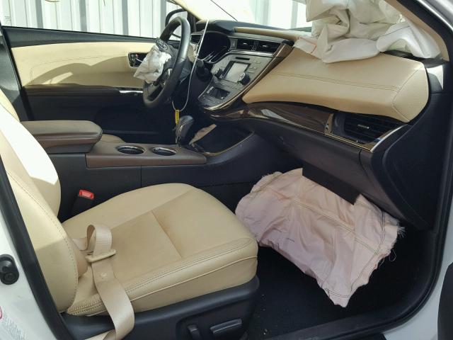 4T1BK1EB4EU100391 - 2014 TOYOTA AVALON BAS WHITE photo 5