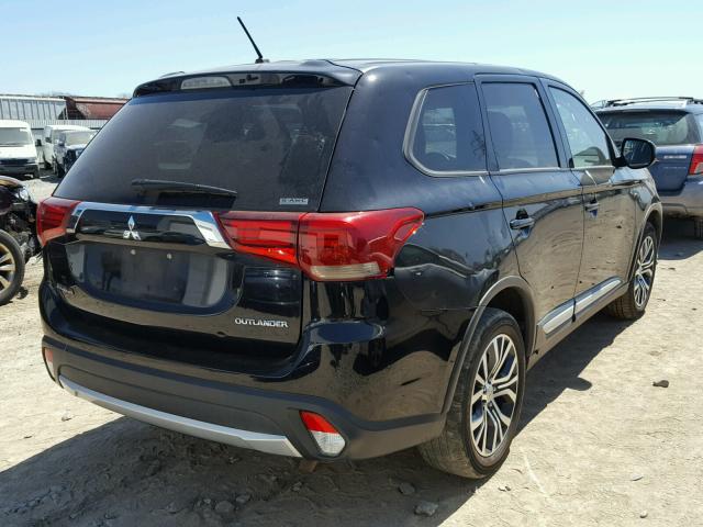 JA4AZ3A30GZ039143 - 2016 MITSUBISHI OUTLANDER BLACK photo 4