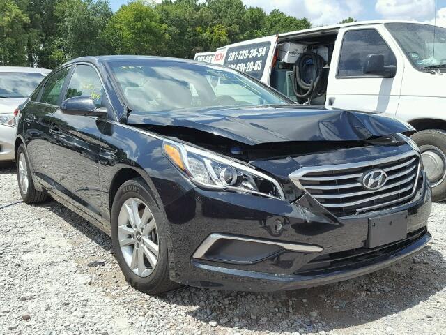 5NPE24AF8GH383290 - 2016 HYUNDAI SONATA SE BLACK photo 1