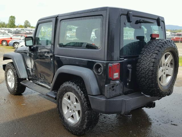 1C4AJWAG7CL253996 - 2012 JEEP WRANGLER S BLACK photo 3