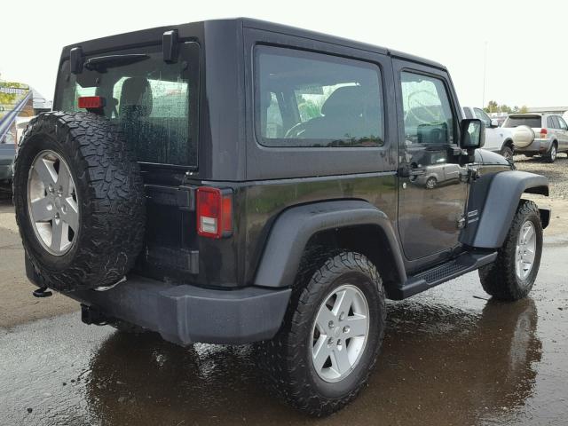 1C4AJWAG7CL253996 - 2012 JEEP WRANGLER S BLACK photo 4