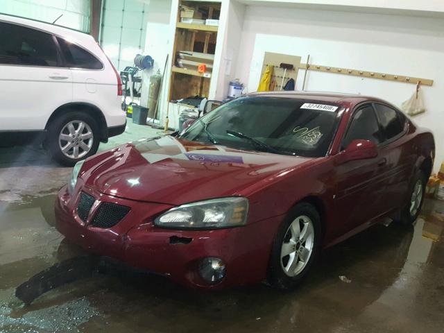 2G2WP552261151355 - 2006 PONTIAC GRAND PRIX მუქწითელი ფოტო 2