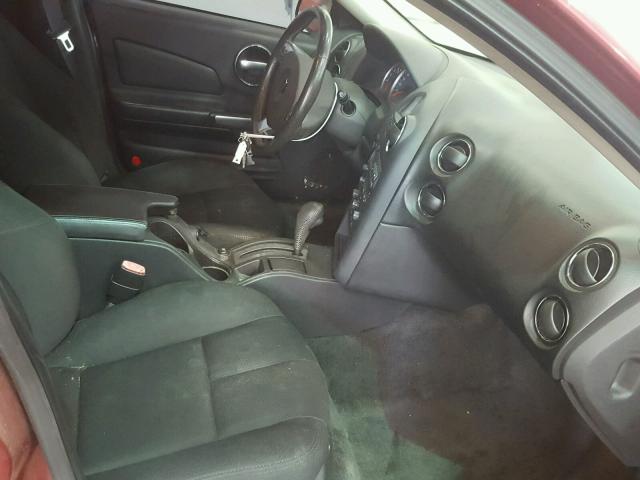 2G2WP552261151355 - 2006 PONTIAC GRAND PRIX მუქწითელი ფოტო 5