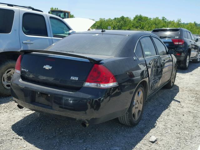 2G1WD58C579409999 - 2007 CHEVROLET IMPALA SUP შავი ფოტო 4