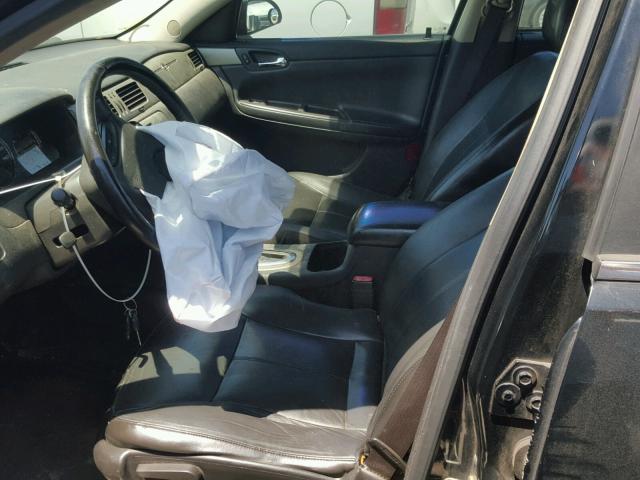 2G1WD58C579409999 - 2007 CHEVROLET IMPALA SUP შავი ფოტო 5