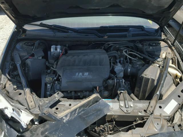2G1WD58C579409999 - 2007 CHEVROLET IMPALA SUP შავი ფოტო 7