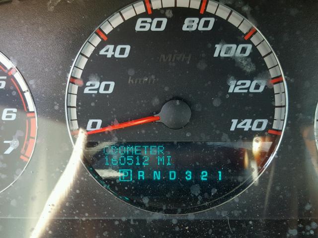 2G1WD58C579409999 - 2007 CHEVROLET IMPALA SUP შავი ფოტო 8