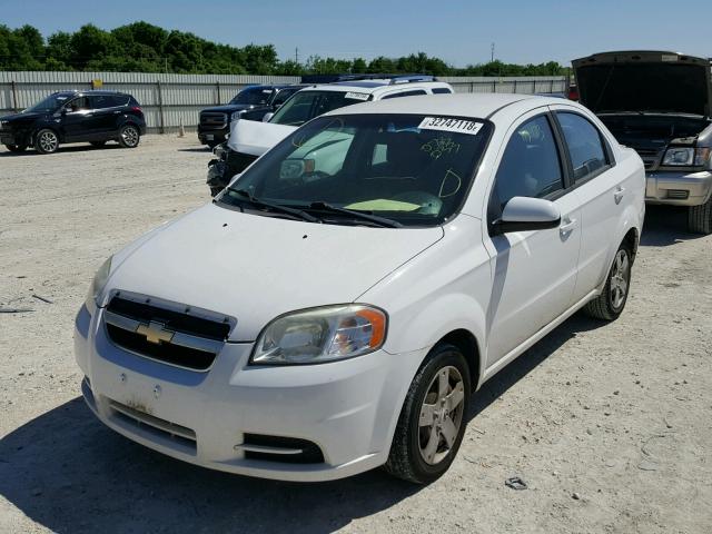 KL1TD5DE2AB073033 - 2010 CHEVROLET AVEO LS 白色 照片 2