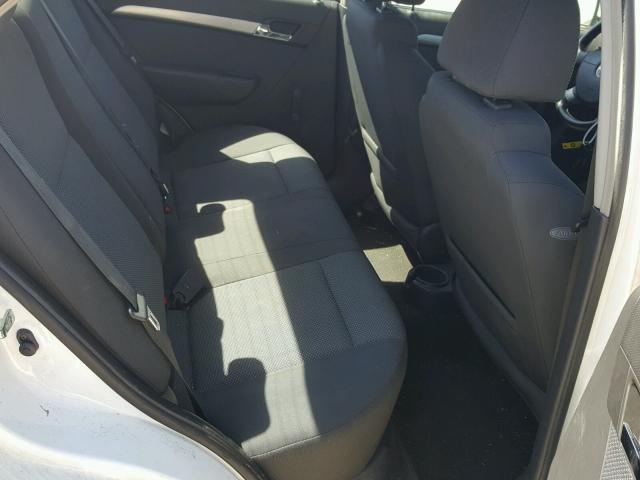 KL1TD5DE2AB073033 - 2010 CHEVROLET AVEO LS 白色 照片 6