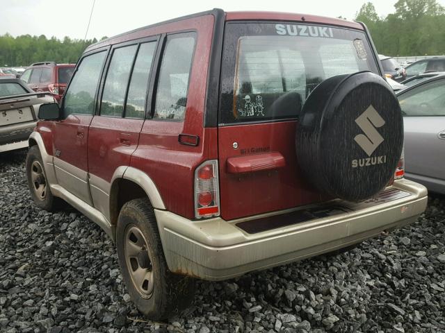 JS3TD21V0W4102201 - 1998 SUZUKI SIDEKICK S BURGUNDY photo 3