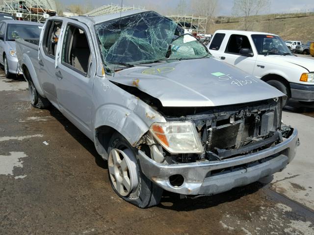 1N6AD09U77C454945 - 2007 NISSAN FRONTIER C SILVER photo 1