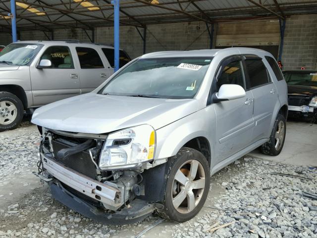 2CNDL037996251357 - 2009 CHEVROLET EQUINOX SP SILVER photo 2