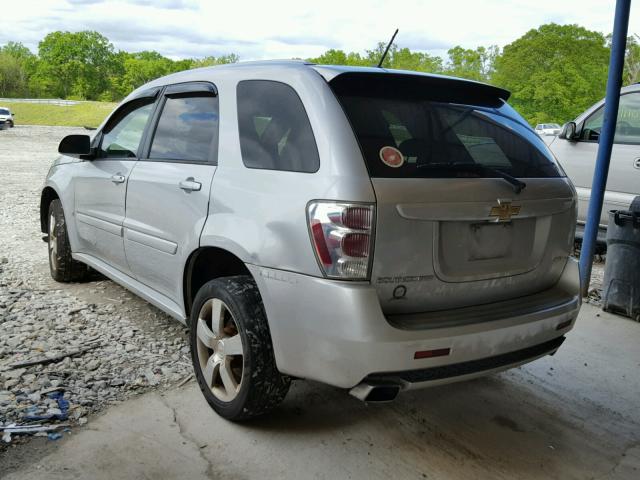 2CNDL037996251357 - 2009 CHEVROLET EQUINOX SP SILVER photo 3