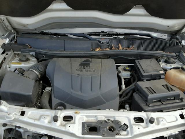 2CNDL037996251357 - 2009 CHEVROLET EQUINOX SP SILVER photo 7