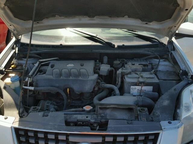 3N1AB61E47L719585 - 2007 NISSAN SENTRA SILVER photo 7