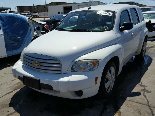 3GNCA13B69S611757 - 2009 CHEVROLET HHR LS WHITE photo 2
