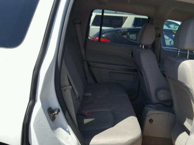 3GNCA13B69S611757 - 2009 CHEVROLET HHR LS WHITE photo 6