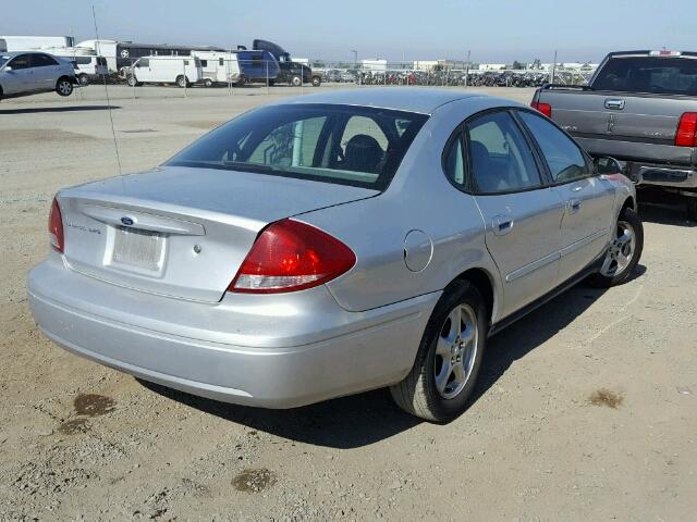 1FAFP55U44G138173 - 2004 FORD TAURUS SES SILVER photo 4