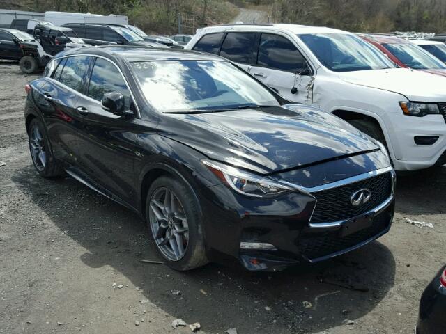 SJKCH5CP2HA018112 - 2017 INFINITI QX30 BASE BLACK photo 1