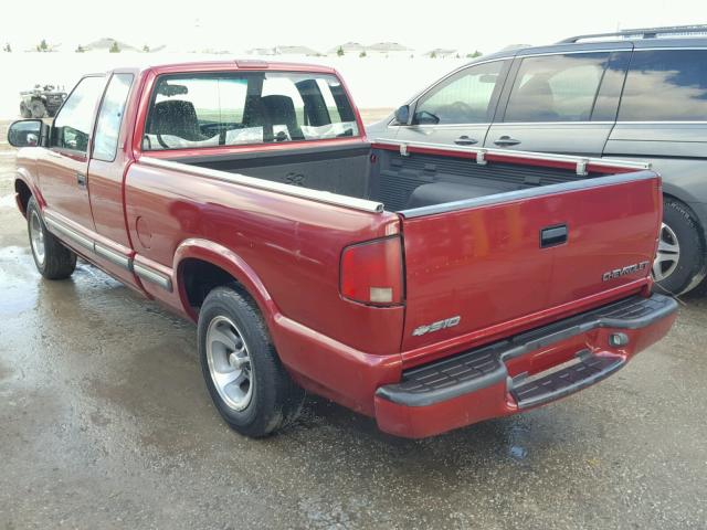 1GCCS19WX18234881 - 2001 CHEVROLET S TRUCK S1 RED photo 3