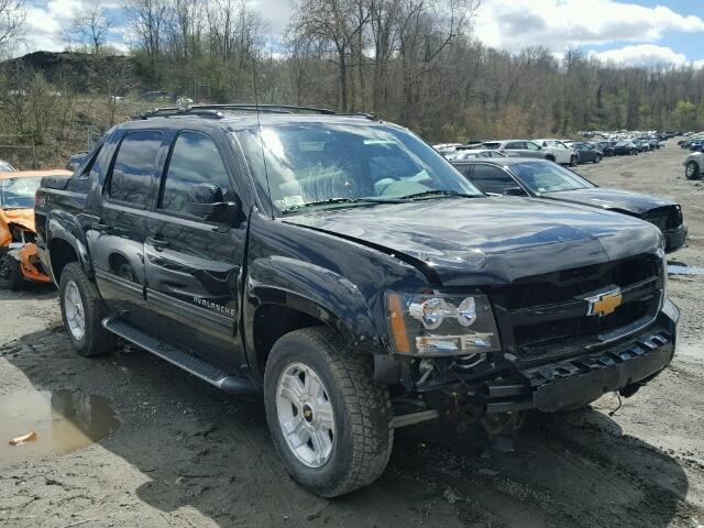 3GNTKFE78DG210337 - 2013 CHEVROLET AVALANCHE BLACK photo 1