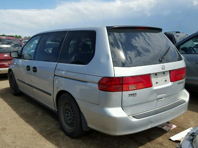 2HKRL18591H523364 - 2001 HONDA ODYSSEY LX GRAY photo 3