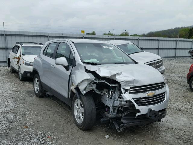 KL7CJNSB4GB595856 - 2016 CHEVROLET TRAX LS SILVER photo 1