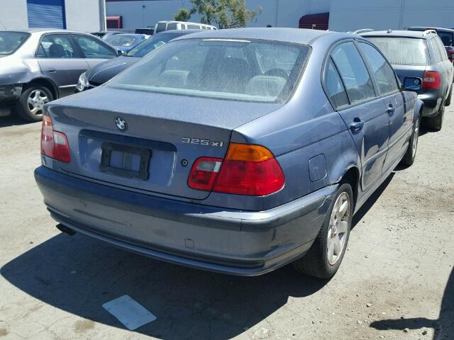 WBAAV33411EE78177 - 2001 BMW 325 I BLUE photo 4