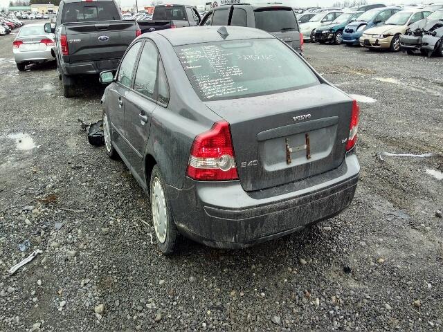 YV1MS382762215952 - 2006 VOLVO S40 2.4I GRAY photo 3