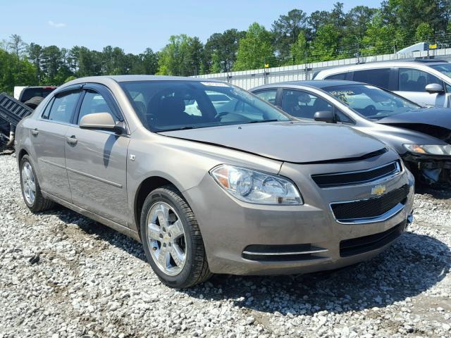 1G1ZH57B38F227883 - 2008 CHEVROLET MALIBU 1LT 棕色 照片 1