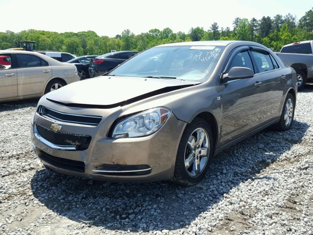 1G1ZH57B38F227883 - 2008 CHEVROLET MALIBU 1LT 棕色 照片 2