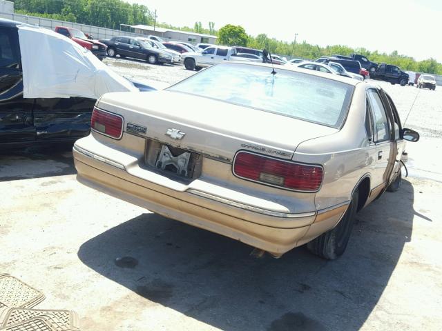 1G1BL52W0TR171841 - 1996 CHEVROLET CAPRICE CL TAN photo 4