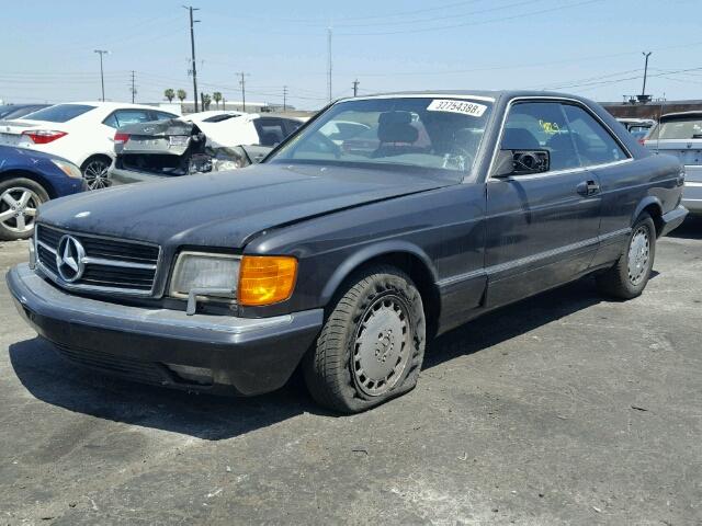 WDBCA45E7KA442873 - 1989 MERCEDES-BENZ 560 SEC CHARCOAL photo 2