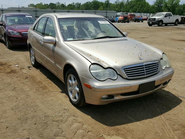 WDBRF84J23F391837 - 2003 MERCEDES-BENZ C 320 4MAT GOLD photo 1