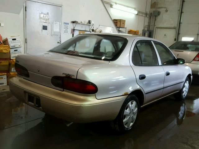 1Y1SK5262TZ024183 - 1996 GEO PRIZM BASE GOLD photo 4