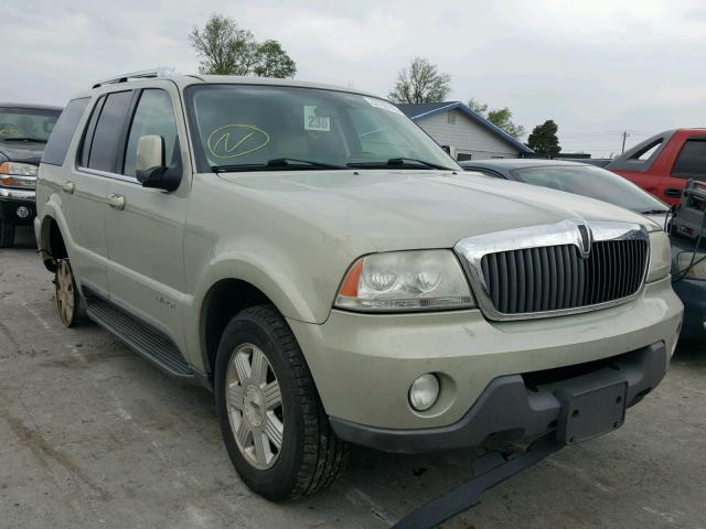 5LMEU78H83ZJ14995 - 2003 LINCOLN AVIATOR GOLD photo 1