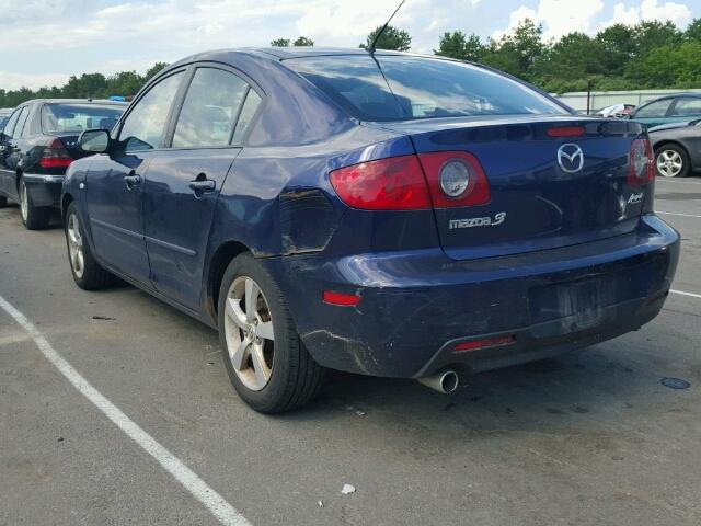 JM1BK12F751348907 - 2005 MAZDA 3 BLUE photo 3