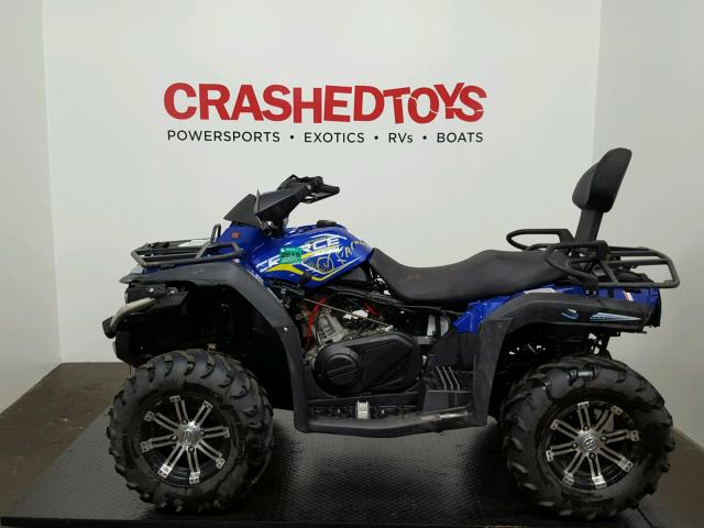 LCELDTS90H6000703 - 2017 CFMO CF500 BLUE photo 3