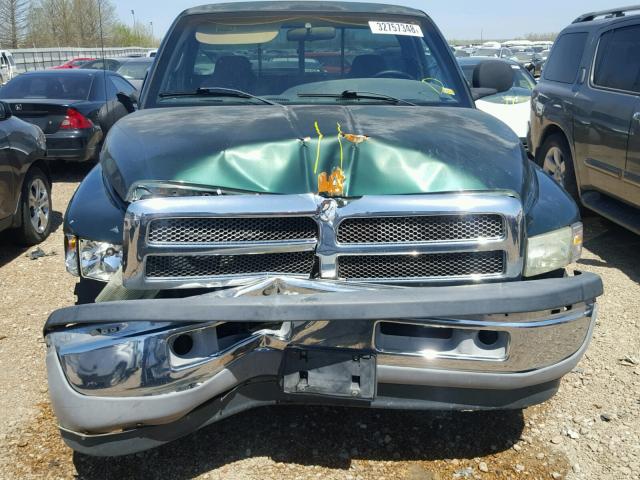 1B7HF16Z71S243730 - 2001 DODGE RAM 1500, GREEN - price history, history ...