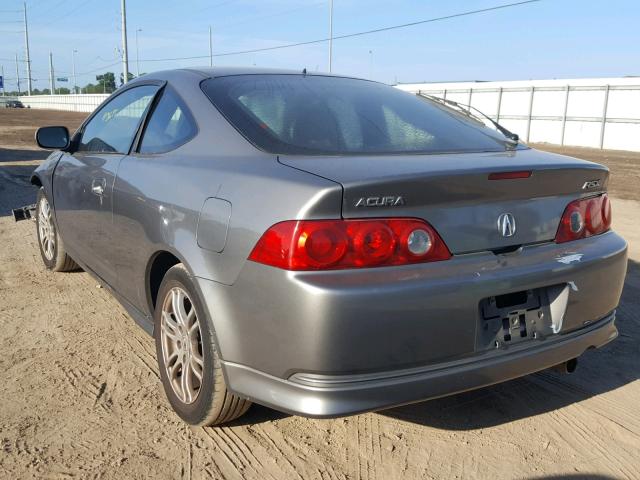 JH4DC54846S002285 - 2006 ACURA RSX CHARCOAL photo 3