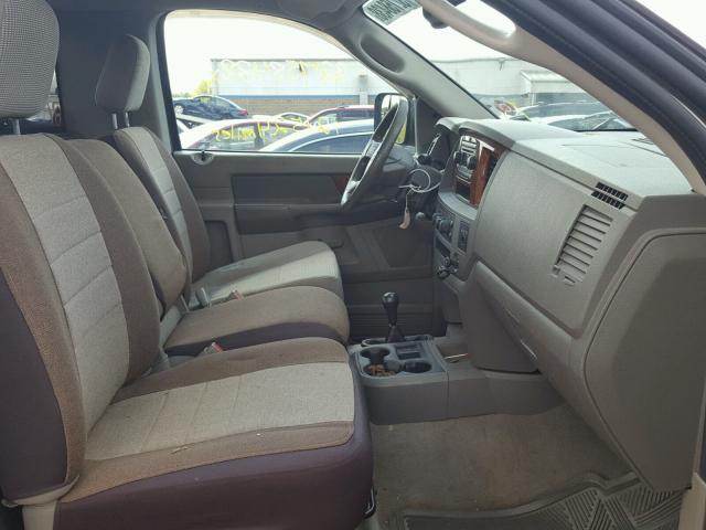3D7KS26C06G227067 - 2006 DODGE RAM 2500 S TAN photo 5